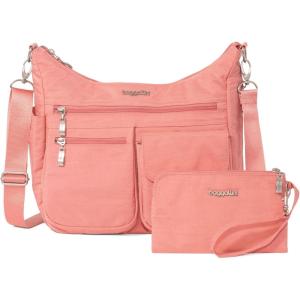 imageBaggallini Modern Everywhere Crossbody Women 11x9x45 RFID Hobo BagTerracotta