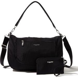 imageBaggallini Modern Everywhere Half Moon MessengerBlack