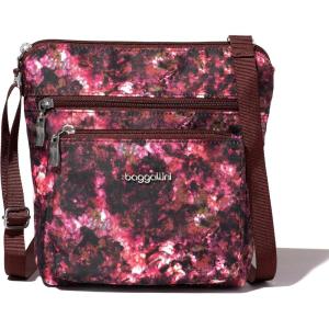 imageBaggallini Pocket Crossbody Bags for Women 8x8 Small Lightweight Durable WaterResistant Travel Purse WRFIDBlush Opal