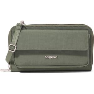 imageBaggallini RFID Phone Wallet CrossbodyThyme