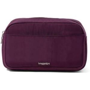 imageBaggallini Unisexs Pocket Cosmetic with Brush OrganizationMulberry