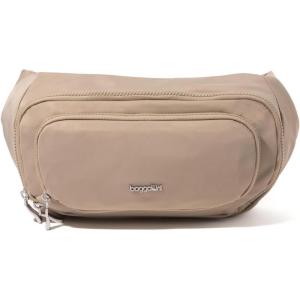 imageBaggallini Womens On The Go Large Belt Bag Waist PackTaupe Twill