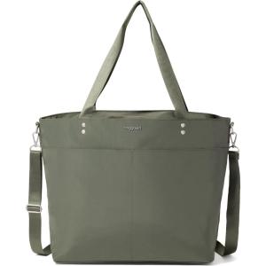 imageLarge Carryall Tote Bag for Women  Lightweight Nylon Zipper Top Weekender Travel Beach Bag Personal Item wLuggage SleeveThyme