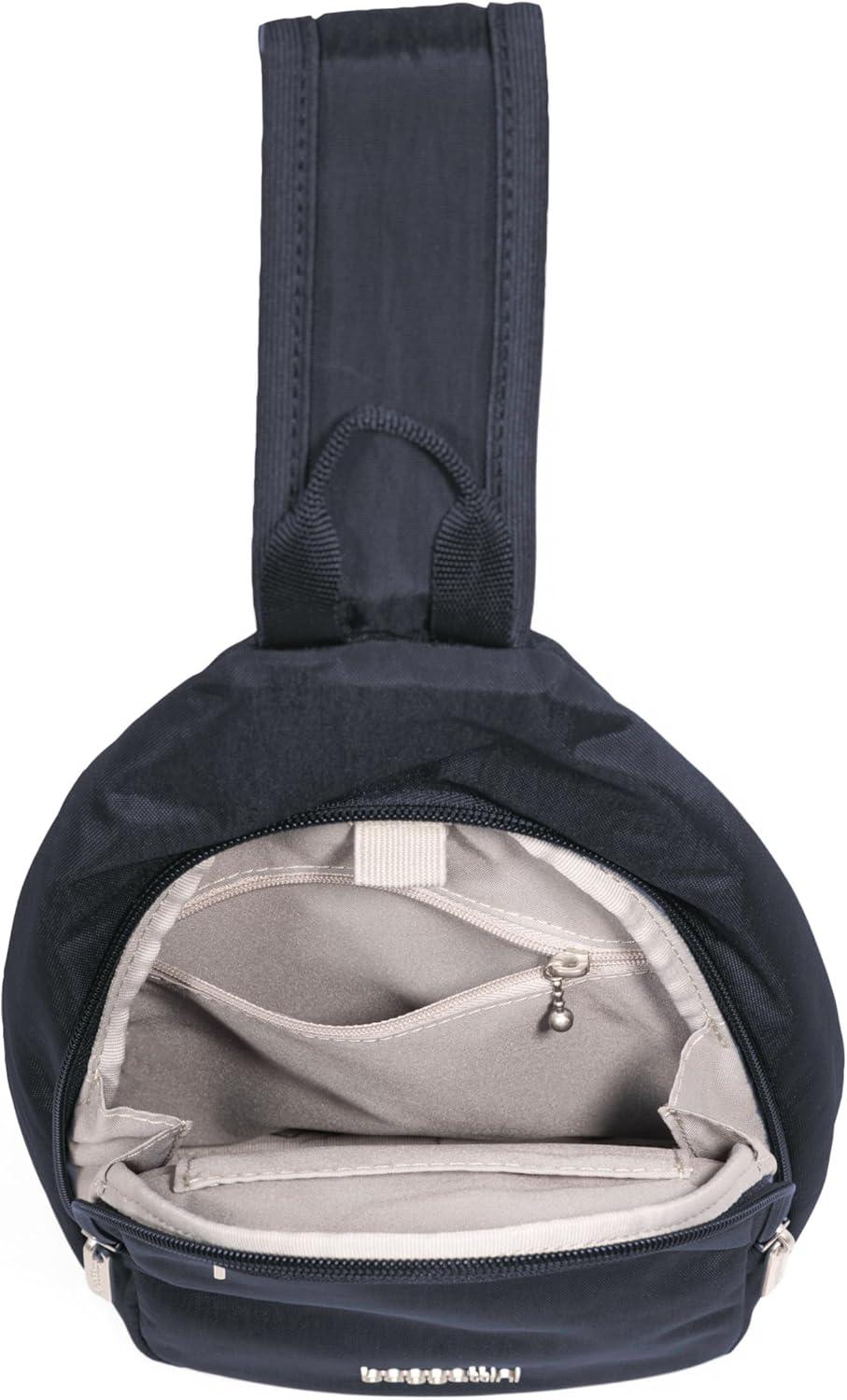 imageBaggallini Daily Lightweight 126quotx75quot Sling Crossbody Bag with Convertible Adjustable Shoulder StrapFrench Navy