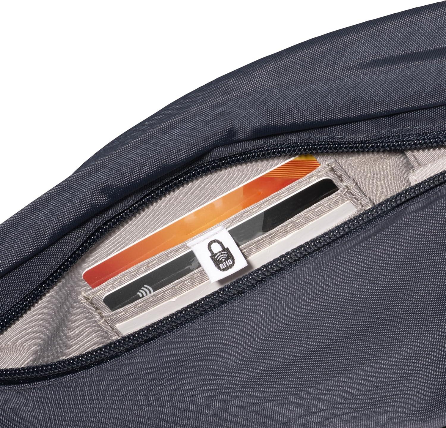 imageBaggallini Daily Lightweight 126quotx75quot Sling Crossbody Bag with Convertible Adjustable Shoulder StrapFrench Navy