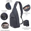 imageBaggallini Daily Lightweight 126quotx75quot Sling Crossbody Bag with Convertible Adjustable Shoulder StrapFrench Navy