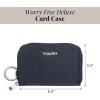 imageBaggallini Womens Deluxe CaseLightweight 55quotx33quot RFID Protected Wallet Card HolderFrench Navy