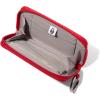 imageBaggallini Womens Deluxe CaseLightweight 55quotx33quot RFID Protected Wallet Card HolderScarlet