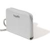 imageBaggallini Womens Deluxe CaseLightweight 55quotx33quot RFID Protected Wallet Card HolderSilver Metallic