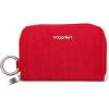 imageBaggallini Womens Deluxe CaseLightweight 55quotx33quot RFID Protected Wallet Card HolderScarlet