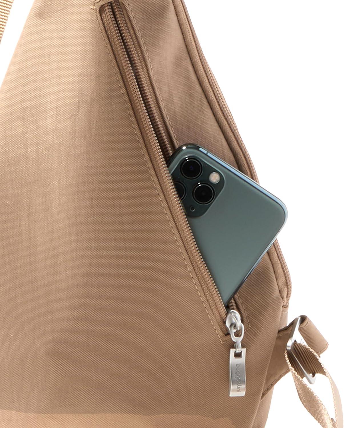 imageBaggallini Mini Sling  12x7 Sling Crossbody Bag Backpack with Adjustable Shoulder StrapBeach