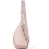 imageBaggallini Mini Sling  12x7 Sling Crossbody Bag Backpack with Adjustable Shoulder StrapBlush Shimmer