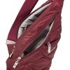 imageBaggallini Mini Sling  12x7 Sling Crossbody Bag Backpack with Adjustable Shoulder StrapDark Cherry Quilt