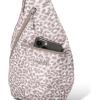 imageBaggallini Mini Sling  12x7 Sling Crossbody Bag Backpack with Adjustable Shoulder StrapMocha Cheetah Print
