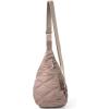 imageBaggallini Mini Sling  12x7 Sling Crossbody Bag Backpack with Adjustable Shoulder StrapMoonrock Quilt