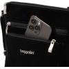 imageBaggallini Pocket Crossbody Bags for Women 8x8 Small Lightweight Durable Waterresistant Travel Purse WRfidBlack Velvet