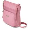 imageBaggallini Pocket Crossbody Bags for Women 8x8 Small Lightweight Durable Waterresistant Travel Purse WRfidDusty Mauve