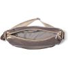 imageBaggallini Swift Crescent Crossbody Bag for Women  Lightweight 12quotx8quot Travel Purse HandbagCopper Metallic