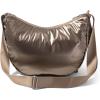 imageBaggallini Swift Crescent Crossbody Bag for Women  Lightweight 12quotx8quot Travel Purse HandbagCopper Metallic