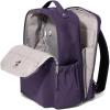 imageBaggallini Tribeca Expandable Laptop Backpack  15quotx11quot Lightweight Work Travel Bag wLuggage Sleeve ampamp RFIDDeep Grape Twill