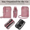 imageBaggallini The New Classic Collection Take Two RFID Bryant CrossbodyDusty Mauve