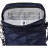 imageBaggallini The New Classic Collection Take Two RFID Bryant CrossbodyFrench Navy Quilt With Chain
