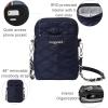 imageBaggallini The New Classic Collection Take Two RFID Bryant CrossbodyFrench Navy Quilt With Chain
