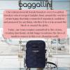 imageBaggallini The New Classic Collection Take Two RFID Bryant CrossbodyFrench Navy Quilt With Chain