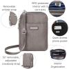imageBaggallini The New Classic Collection Take Two RFID Bryant CrossbodySterling Shimmer