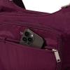 imageBaggallini Securtex AntiTheft Crossover Crossbody Bag for Travel 11W x 85H RFID Builtin Wallet Locking ZippersMulberry