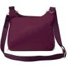 imageBaggallini Securtex AntiTheft Crossover Crossbody Bag for Travel 11W x 85H RFID Builtin Wallet Locking ZippersMulberry