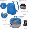 imageSecurtex AntiTheft Getaway Backpack  94quotx13quotx5quot Travel Safe Bag wLocking Zippers SlashResistant RFIDLapis