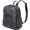 imageSecurtex AntiTheft Getaway Backpack  94quotx13quotx5quot Travel Safe Bag wLocking Zippers SlashResistant RFIDMidnight Blossom Print