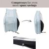 image:imageBaggallini Long Compression Cube  Lightweight Travel Accessory Compression Packing Cube for Travel