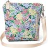 image:imageBaggallini Modern Pocket Crossbody Bag for Women 85x85 Handbag Purse with RFID Lightweight WaterResistantMeadow Print