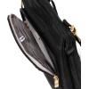 image:imageBaggallini Out and About Crossbody Bag for Women  10x107 Lightweight Travel Handbag wRFID Card SlotsBlack W Gold Hardware