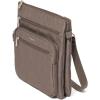 image:imageBaggallini Out and About Crossbody Bag for Women  10x107 Lightweight Travel Handbag wRFID Card SlotsDark Umber Heritage