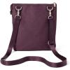image:imageBaggallini Out and About Crossbody Bag for Women  10x107 Lightweight Travel Handbag wRFID Card SlotsPlum Heritage