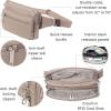 image:imageBaggallini Securtex Antitheft Belt Bag 88x55 Crossbody Fanny Pack for Women RFID Wallet Locking Zipper Travel Purse