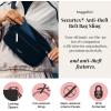 image:imageBaggallini Securtex Antitheft Belt Bag 88x55 Crossbody Fanny Pack for Women RFID Wallet Locking Zipper Travel Purse