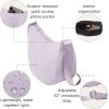 image:imageBaggallini Swift Crescent Crossbody Bag for Women  Lightweight 12x8 Travel Purse Handbag