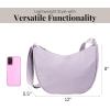 image:imageBaggallini Swift Crescent Crossbody Bag for Women  Lightweight 12x8 Travel Purse Handbag