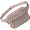 image:imageBaggallini Securtex Antitheft Belt Bag 88x55 Crossbody Fanny Pack for Women RFID Wallet Locking Zipper Travel Purse