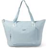 image:imageCarryall Expandable Lightweight Travel Tote 22 Packable Folding Compact Nylon Washable Weekender wLuggage Sleeve