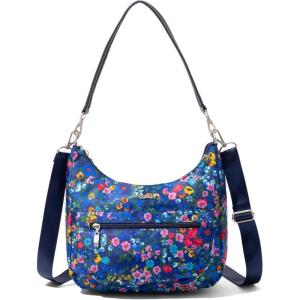 image:imageBaggallini Modern Pocket Half Moon Bag 11x105 Shoulder Bag for Women wReplaceable Straps Converts to Crossbody BagFlower Market