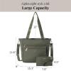 image:imageBaggallini Modern Everyday Shopper Tote  153 x116 Tote Bag for Women  Lightweight Work Travel Carry On BagThyme