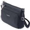 image:imageSecurtex AntiTheft Keepsake Crossbody  98x7x19 Travel Safe Bag wLocking Zippers SlashResistant RFIDBlack