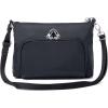 image:imageSecurtex AntiTheft Keepsake Crossbody  98x7x19 Travel Safe Bag wLocking Zippers SlashResistant RFIDBlack