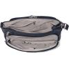 image:imageSecurtex AntiTheft Keepsake Crossbody  98x7x19 Travel Safe Bag wLocking Zippers SlashResistant RFIDFrench Navy