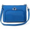 image:imageSecurtex AntiTheft Keepsake Crossbody  98x7x19 Travel Safe Bag wLocking Zippers SlashResistant RFIDLapis